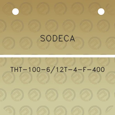 sodeca-tht-100-612t-4-f-400