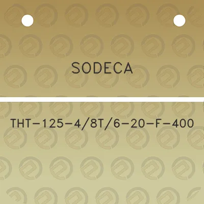 sodeca-tht-125-48t6-20-f-400