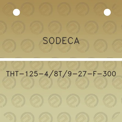 sodeca-tht-125-48t9-27-f-300