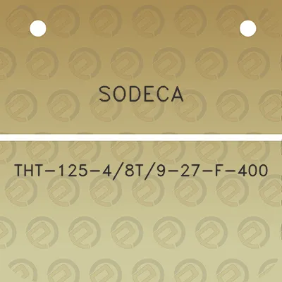 sodeca-tht-125-48t9-27-f-400