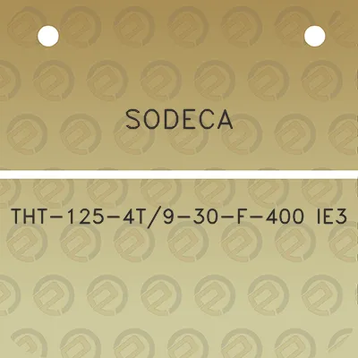 sodeca-tht-125-4t9-30-f-400-ie3