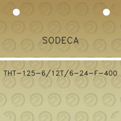 sodeca-tht-125-612t6-24-f-400