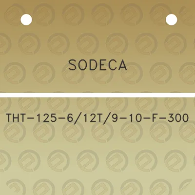 sodeca-tht-125-612t9-10-f-300