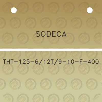 sodeca-tht-125-612t9-10-f-400