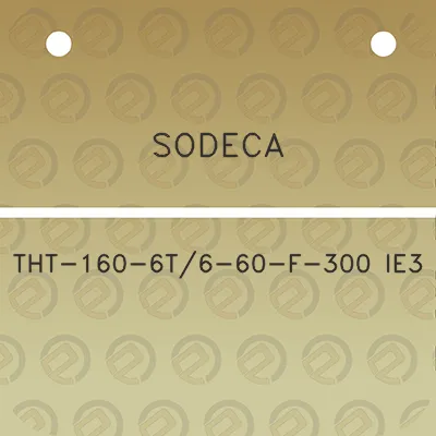 sodeca-tht-160-6t6-60-f-300-ie3