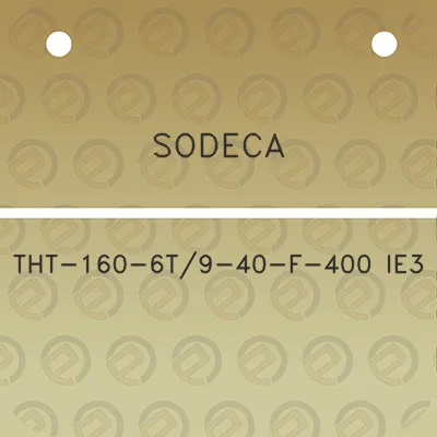 sodeca-tht-160-6t9-40-f-400-ie3