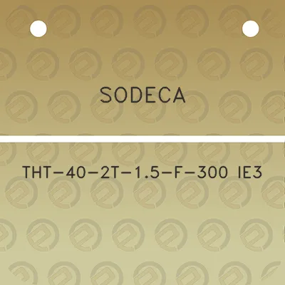 sodeca-tht-40-2t-15-f-300-ie3