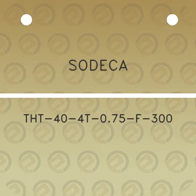 sodeca-tht-40-4t-075-f-300