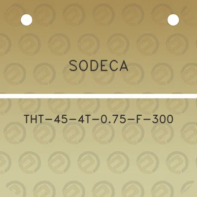 sodeca-tht-45-4t-075-f-300