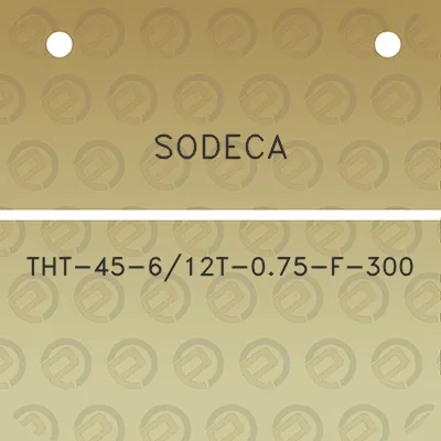 sodeca-tht-45-612t-075-f-300