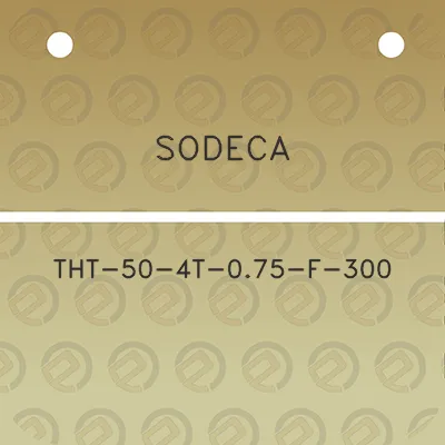 sodeca-tht-50-4t-075-f-300