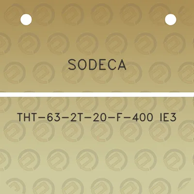 sodeca-tht-63-2t-20-f-400-ie3