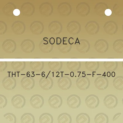 sodeca-tht-63-612t-075-f-400