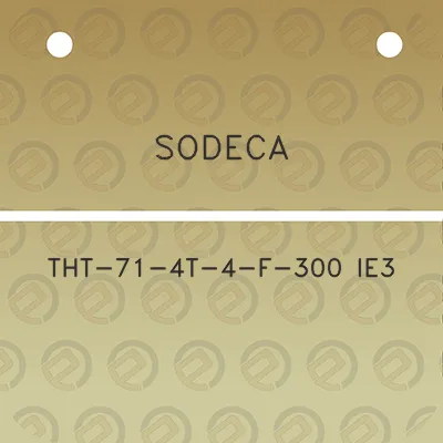 sodeca-tht-71-4t-4-f-300-ie3