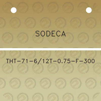 sodeca-tht-71-612t-075-f-300