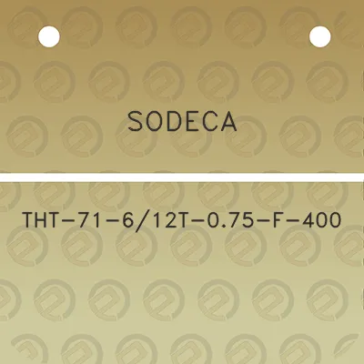 sodeca-tht-71-612t-075-f-400