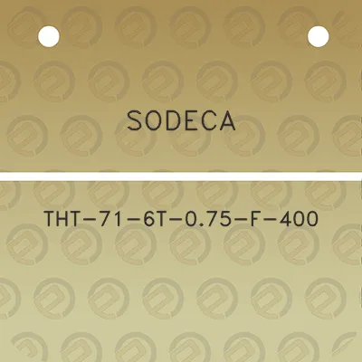 sodeca-tht-71-6t-075-f-400