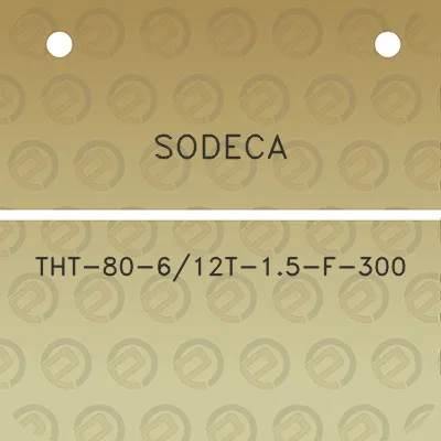 sodeca-tht-80-612t-15-f-300