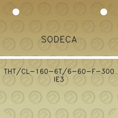 sodeca-thtcl-160-6t6-60-f-300-ie3