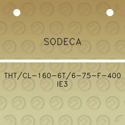 sodeca-thtcl-160-6t6-75-f-400-ie3