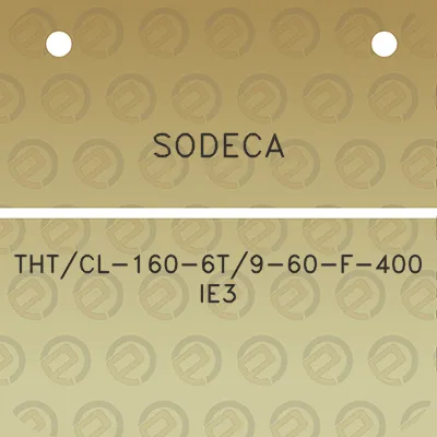 sodeca-thtcl-160-6t9-60-f-400-ie3