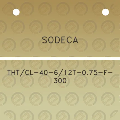 sodeca-thtcl-40-612t-075-f-300