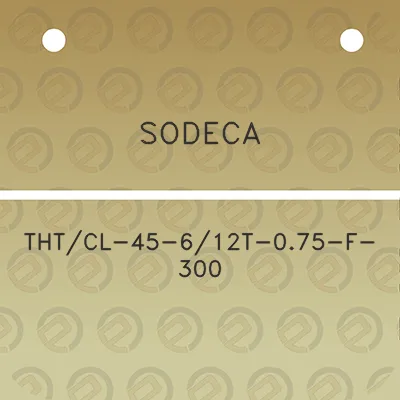 sodeca-thtcl-45-612t-075-f-300