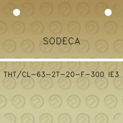 sodeca-thtcl-63-2t-20-f-300-ie3