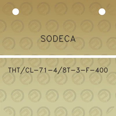 sodeca-thtcl-71-48t-3-f-400