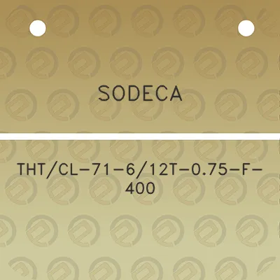 sodeca-thtcl-71-612t-075-f-400