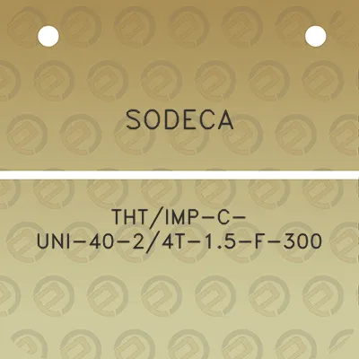 sodeca-thtimp-c-uni-40-24t-15-f-300