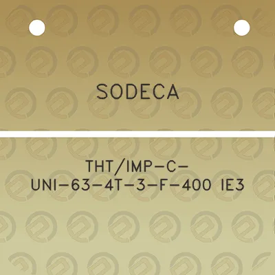 sodeca-thtimp-c-uni-63-4t-3-f-400-ie3