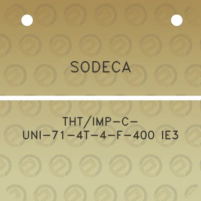 sodeca-thtimp-c-uni-71-4t-4-f-400-ie3