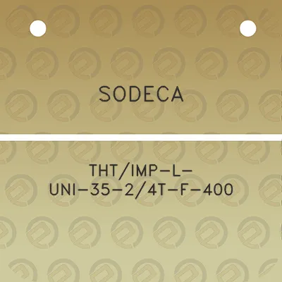 sodeca-thtimp-l-uni-35-24t-f-400