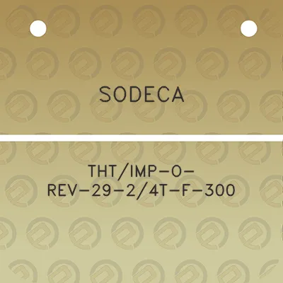 sodeca-thtimp-o-rev-29-24t-f-300