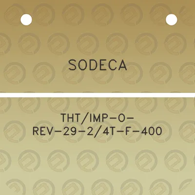 sodeca-thtimp-o-rev-29-24t-f-400