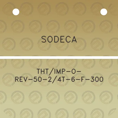 sodeca-thtimp-o-rev-50-24t-6-f-300