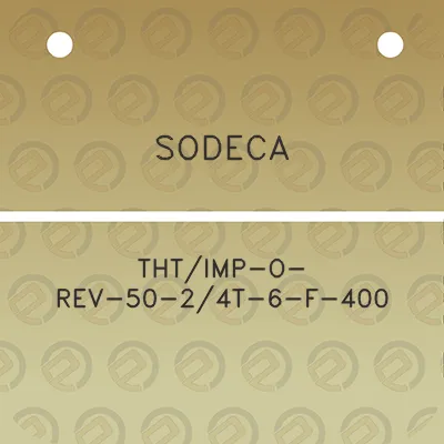 sodeca-thtimp-o-rev-50-24t-6-f-400