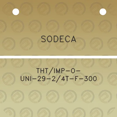 sodeca-thtimp-o-uni-29-24t-f-300