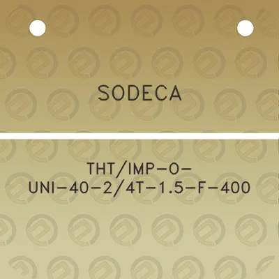 sodeca-thtimp-o-uni-40-24t-15-f-400