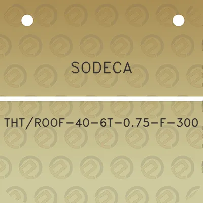 sodeca-thtroof-40-6t-075-f-300