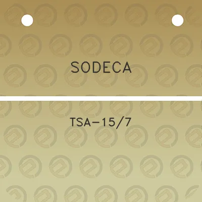 sodeca-tsa-157