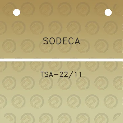 sodeca-tsa-2211