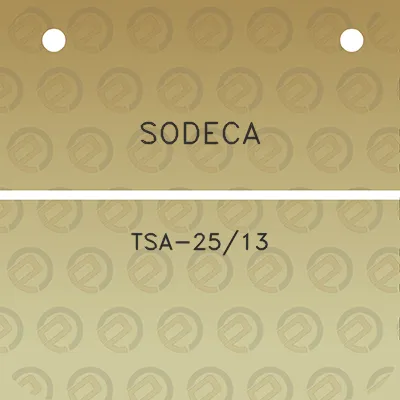 sodeca-tsa-2513