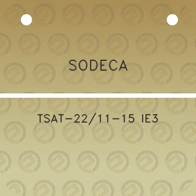 sodeca-tsat-2211-15-ie3