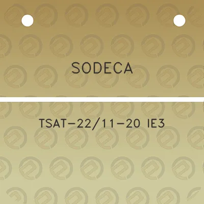 sodeca-tsat-2211-20-ie3