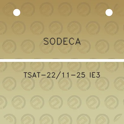 sodeca-tsat-2211-25-ie3