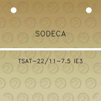 sodeca-tsat-2211-75-ie3