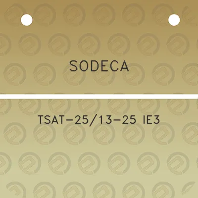 sodeca-tsat-2513-25-ie3