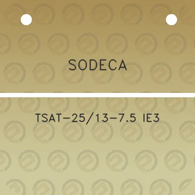 sodeca-tsat-2513-75-ie3